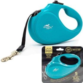 Doggie Small 15 kg 5 mt Açık Mavi Master Otomatik Köpek Uzatma Tasması