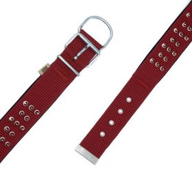 Doggie Small 5x50-60 cm Kırmızı Comfort Dokuma Çivili Köpek Boyun Tasması