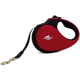 Doggie Soft Seri L Red Otomatik Köpek Tasması