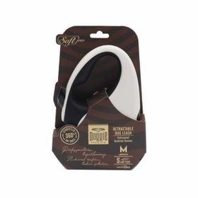 Doggie Soft Seri Medium Beyaz Otomatik Köpek Tasması