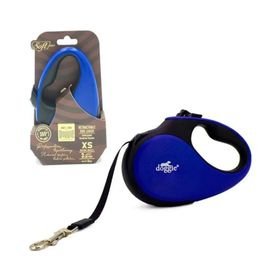 Doggie Soft Serisi Lacivert 12 kg / 3 mt Otomatik Uzatma Tasması