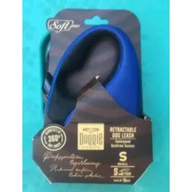 Doggie Soft Serisi Mavi 15 kg / 5 mt Otomatik Uzatma Tasması