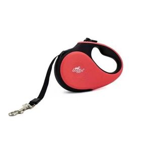 Doggie Soft Serisi Pembe 50 kg / 5 mt Otomatik Uzatma Tasması