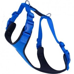 Doggie Xl 2.5x65-75 cm Royal Mavi Havalı Dokuma Köpek Göğüs Tasması