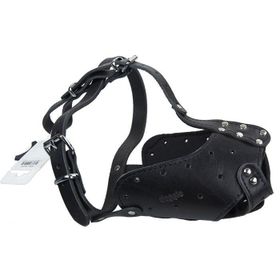 Doggie Xlarge Siyah 2x60-65 cm Uzun Burun Koruma Ağızlık