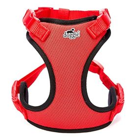 Doggie XXL Kırmızı Dokuma Köpek Göğüs Tasması