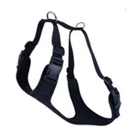 Doggie Xxlarge Siyah 2,5x70 80 cm Havalı Dokuma Köpek Göğüs Tasması