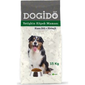 Dogido 17/7 Kuzu Etli Pirinçli 15 kg Yetişkin Köpek Maması