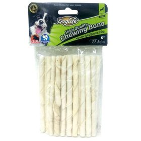 Doglife Burgu Çubuk 5-6 gr 25'li Kemik White