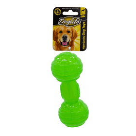 Doglife Köpekler İçin Kauçuk Dumbell Oyuncak Vinly
