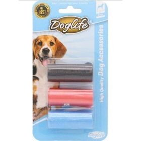 Doglife Renklı 3'lü Dışkı Toplama Poşeti