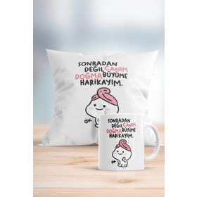 Doğma Büyüme Harikayım Baskılı Kupa