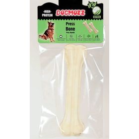 Dogmozz Premium Deri Pres Beyaz 27 cm Köpek Kemiği