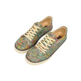 Dogo Kadın Vegan Deri Beyaz Best of Tweety and Sylvester Tasarım Sneakers