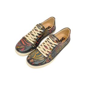 Dogo Kadın Vegan Deri Beyaz Friends Till Eternity Harry Potter Tasarım Sneakers