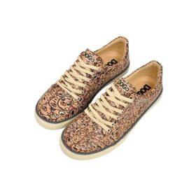 Dogo Kadın Vegan Deri Beyaz Lago di Como Tasarım Sneakers