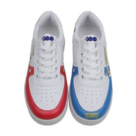 Dogo Kadın Vegan Deri Beyaz Warner Bros Wonder Lola Bunny Tasarım Sneakers