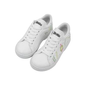 Dogo Kadın Vegan Deri Çok Renkli Burano Island Tasarım Sneakers