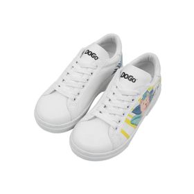 Dogo Kadın Vegan Deri Çok Renkli Painting in Harmony Tasarım Sneakers