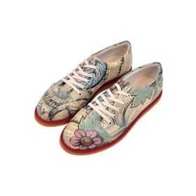 Dogo Kadın Vegan Deri Çok Renkli Vincent van Gogh The Bedroom Muse Tasarım Sneakers
