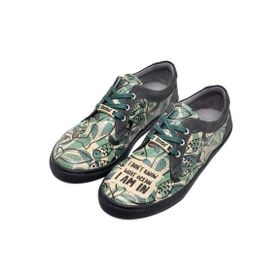 Dogo Kadın Vegan Deri Gri Fishermans House Tasarım Sneakers