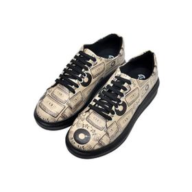 Dogo Kadın Vegan Deri Mavi Explore Tasarım Sneakers
