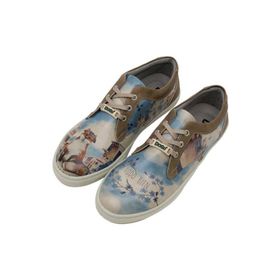 Dogo Vegan Deri Mavi Todo Bien Tasarım Kadın Sneakers
