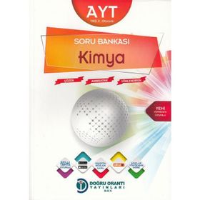 Doğru Orantı Yayınları AYT Kimya Soru Bankası