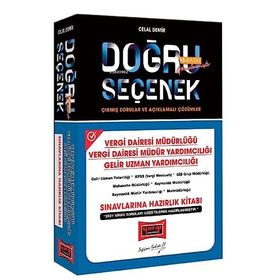 Doğru Seçenek Vergi Dairesi Müdürlüğü Müdür Yardımcılığı Gelir Uzman Yardımcılığı Sınavlarına Hazırlık Kitabı - Yargı Yayınları