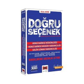 Doğru Seçenek Vergi Dairesi Müdürlüğü Müdür Yardımcılığı Gelir Uzman Yardımcılığı Sınavlarına Hazırlık Kitabı - Yargı Yayınları