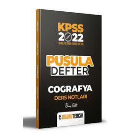 Doğru Tercih 2022 KPSS Coğrafya Pusula Defter Ders Notları