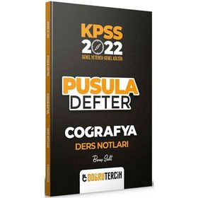 Doğru Tercih 2022 KPSS Coğrafya Pusula Defter Ders Notları