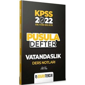 Doğru Tercih 2022 KPSS Vatandaslik Pusula Defter Ders Notları