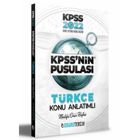 Doğru Tercih Yayınları 2022 KPSS Pusulası Türkçe Konu Anlatımı