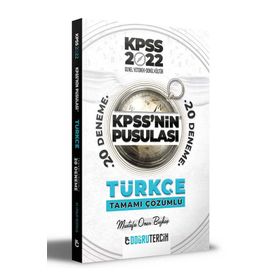 Doğru Tercih Yayınları 2022 Kpss Pusulası Türkçe Tamamı Çözümlü 20 Deneme
