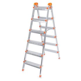 Doğrular 12506 Çift Çıkışlı 6+6 Metal Merdiven