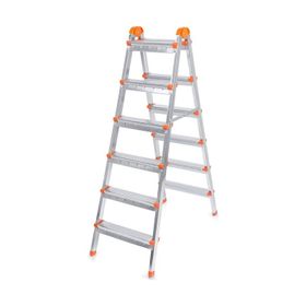 Doğrular 12506 Çift Çıkışlı 6+6 Metal Merdiven