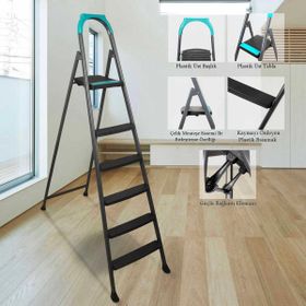 Doğrular 51305 Riser 5+1 Plastik Basamaklı Merdiven