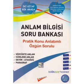 Doğruşık Anlam Bilgisi Soru Bankası