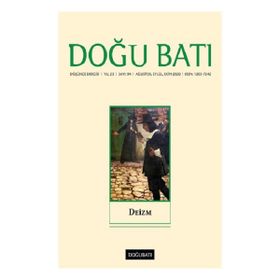 Doğu Batı Dergileri - Doğu Batı Düşünce Dergisi Yıl: 23 / Sayı: 94