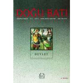 Doğu Batı Düşünce Dergisi Sayı: 1 - Devlet - Kolektif