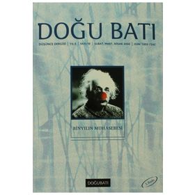Doğu Batı Düşünce Dergisi Sayı: 10 - Kolektif