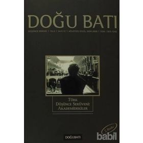 Doğu Batı Düşünce Dergisi Sayı: 12 Akademidekiler