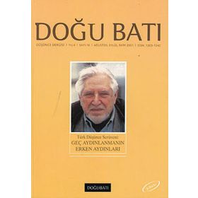 Doğu Batı Düşünce Dergisi Sayı: 16 - Kolektif