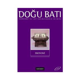 Doğu Batı Düşünce Dergisi Sayı: 17 Ekonomi