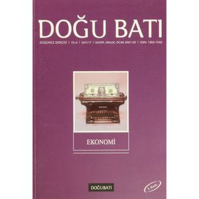 Doğu Batı Düşünce Dergisi Sayı: 17 Ekonomi