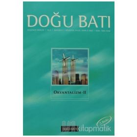 DOĞU BATI DÜŞÜNCE DERGISI SAYI: 20 ORYANTALIZM - 1 - KOLEKTIF