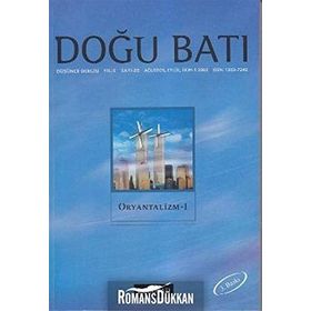 DOĞU BATI DÜŞÜNCE DERGISI SAYI: 20 ORYANTALIZM - 1 - KOLEKTIF