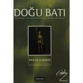 Doğu Batı Düşünce Dergisi Sayı: 24 Savaş ve Barış