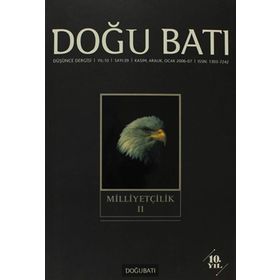 Doğu Batı Düşünce Dergisi Sayı 39 Milliyetçilik 2 - Kolektif